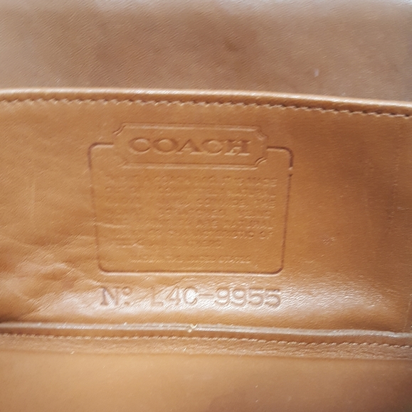 Rare!Vintage Coach Train Trail Crossbody Bag - Picture 8 of 8